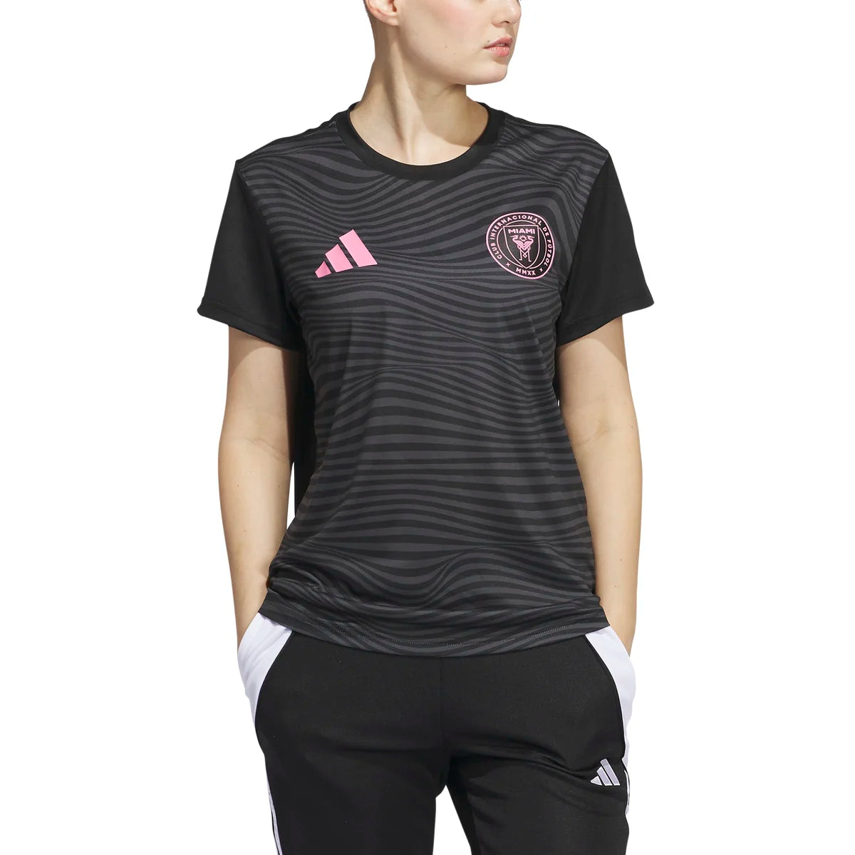 adidas Women's Messi N&N Jersey Soccer Uniforms & Apparel All