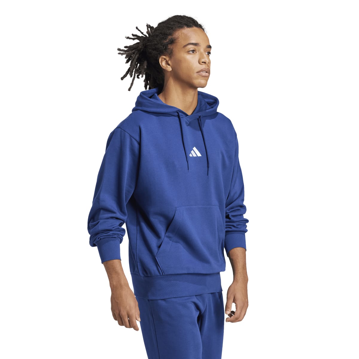 adidas Men's Essentials Feelcozy Fleece Hoodie Mens Apparel Sweatshirts & Fleece