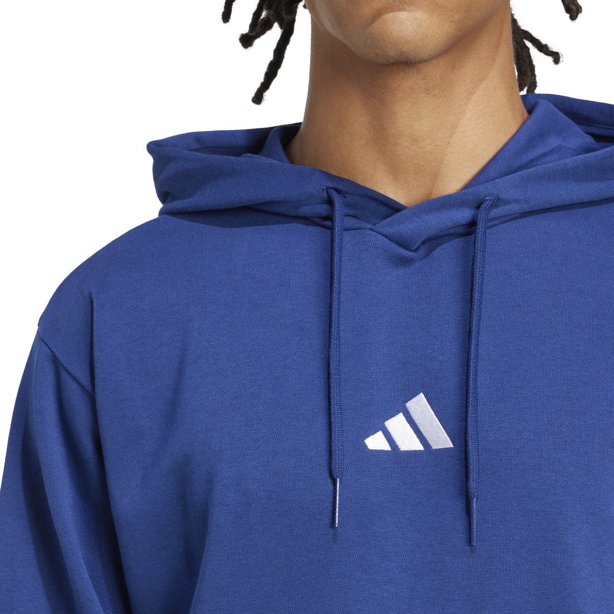 adidas Men's Essentials Feelcozy Fleece Hoodie Mens Apparel Sweatshirts & Fleece