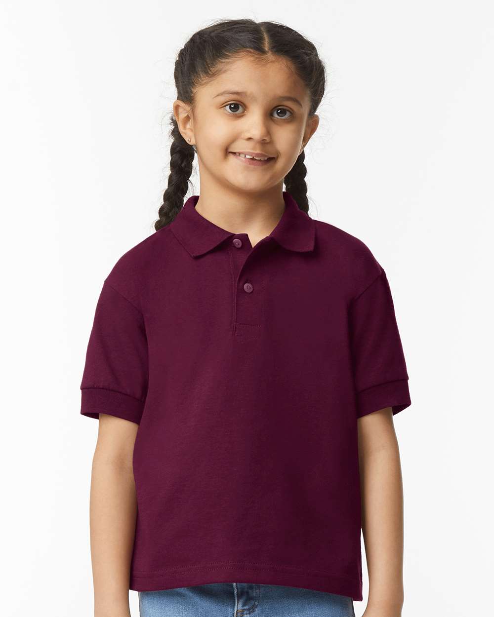 Gildan Youth DryBlend Jersey Knit Sport Polo. 8800B Youth Apparel Shirts & Tops