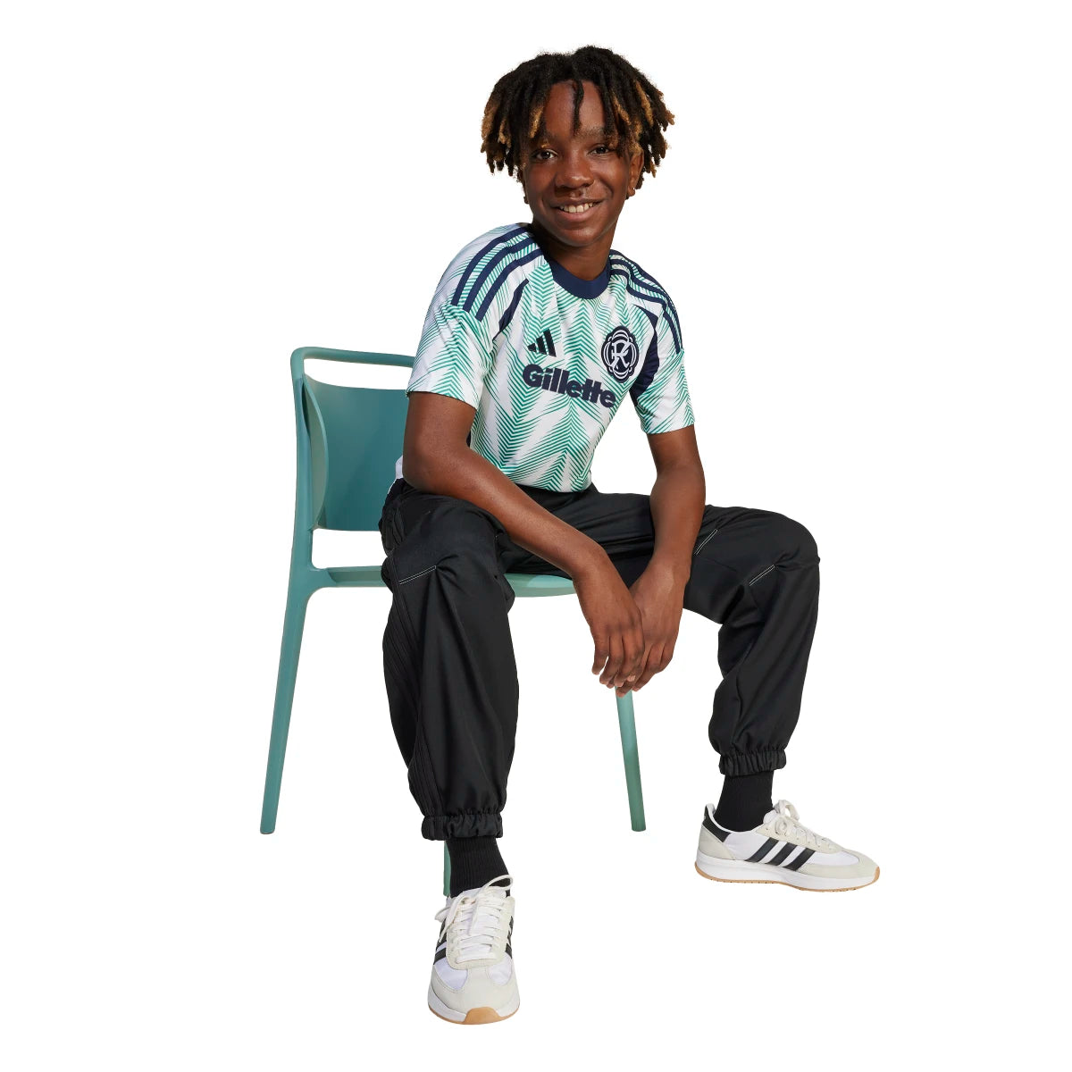 adidas Youth New England 25/26 Away Jersey Soccer Uniforms & Apparel All