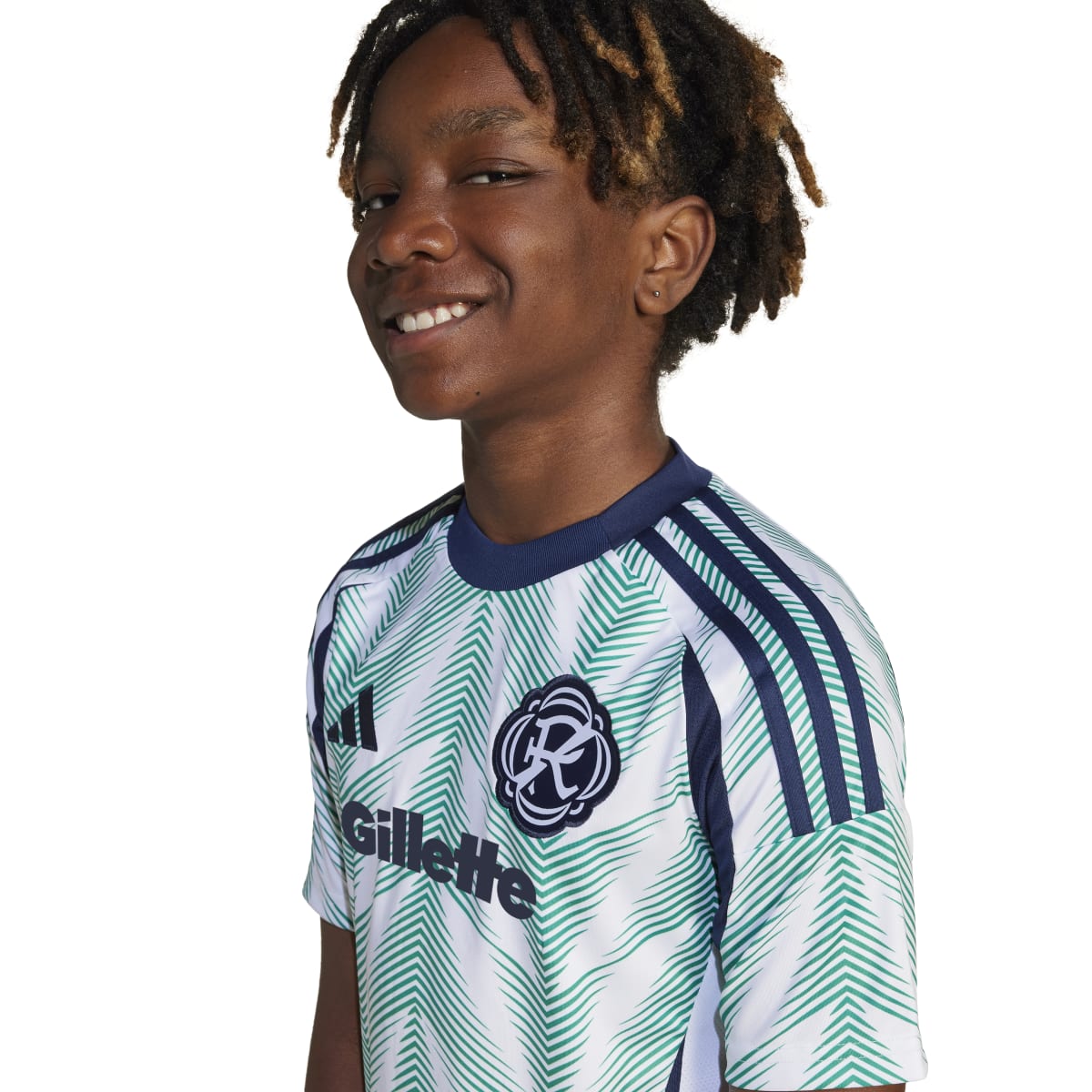 adidas Youth New England 25/26 Away Jersey Soccer Uniforms & Apparel All