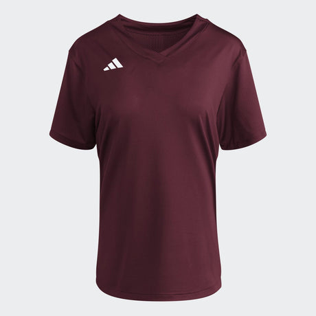 adidas Women's Instinct V-Neck Softball Jersey Softball Jerseys Adult