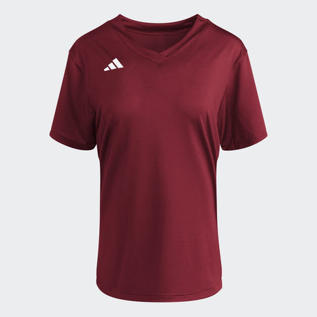 adidas Women's Instinct V-Neck Softball Jersey Softball Jerseys Adult