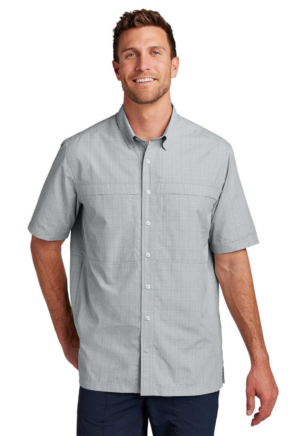 Port Authority Men's Short Sleeve UV Daybreak Shirt W961 Mens Apparel Shirts & Tops