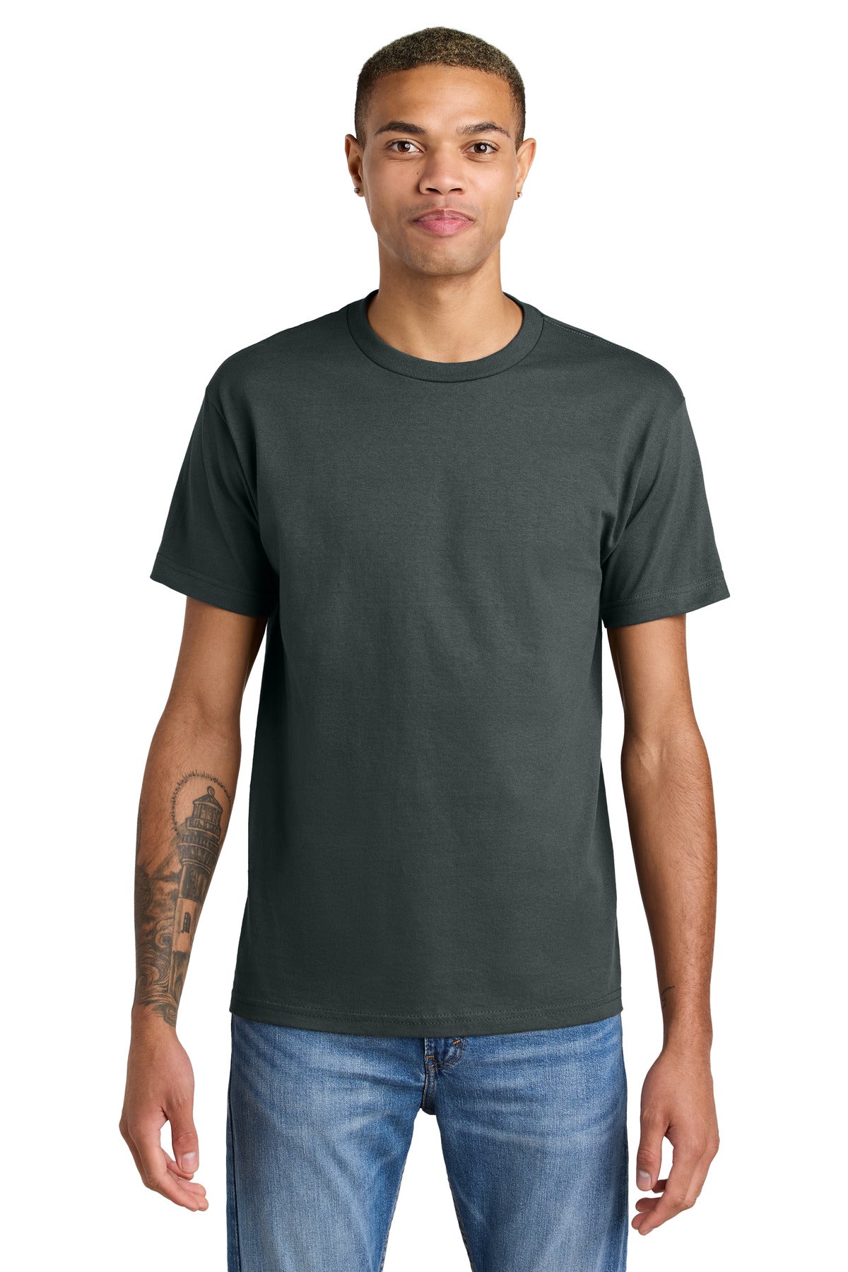 American Apparel Men's Heavyweight Cotton Tee