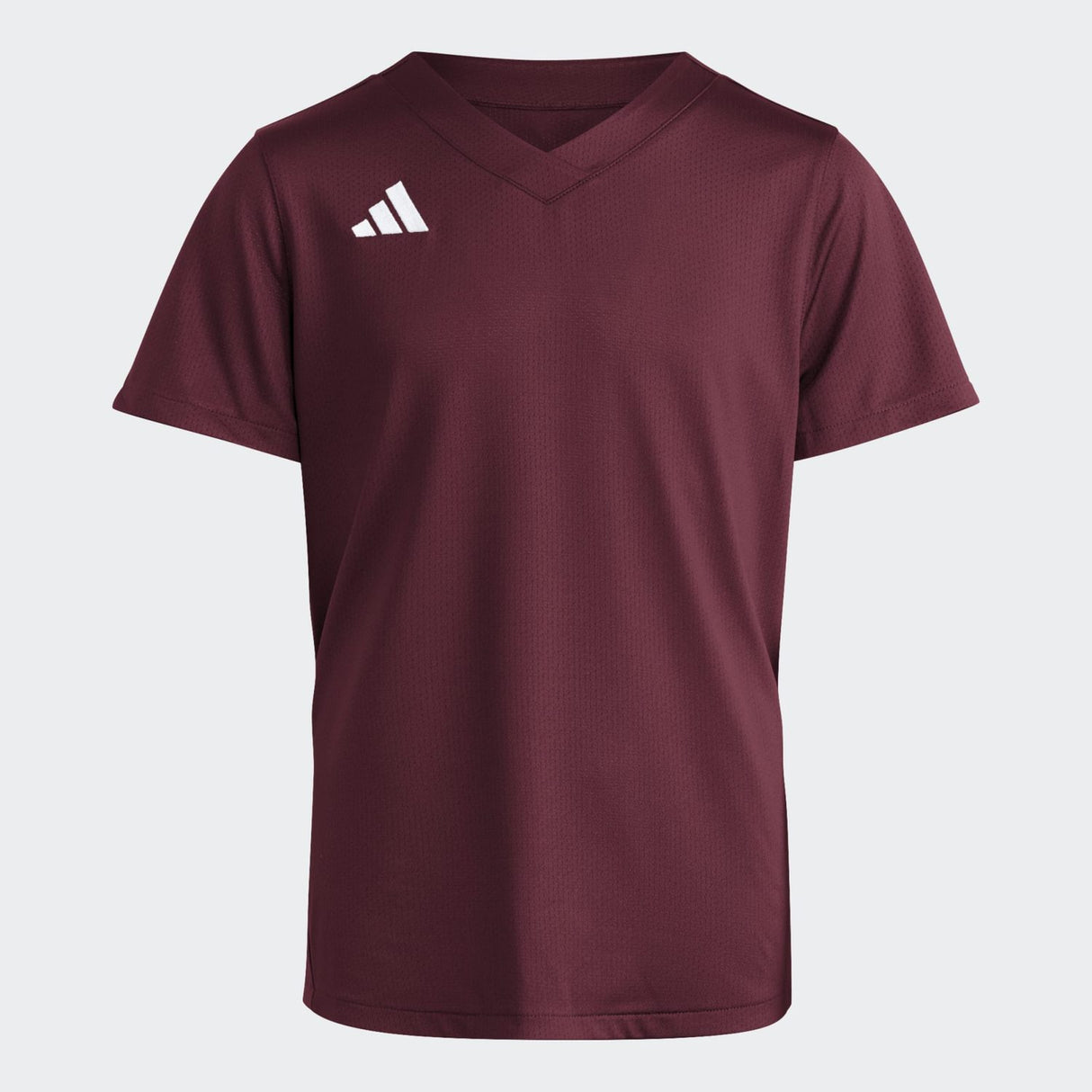 adidas Youth Girls' Instinct V-Neck Softball Jersey Softball Jerseys Youth