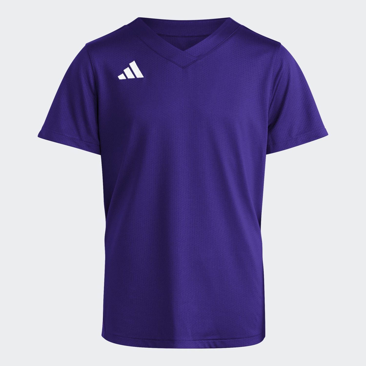 adidas Youth Girls' Instinct V-Neck Softball Jersey Softball Jerseys Youth
