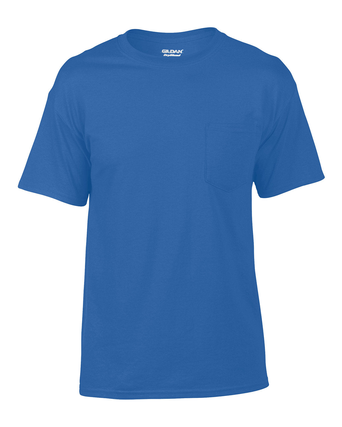Gildan Men's DryBlend 50 Cotton/50 Poly Pocket T-Shirt 8300 Mens Apparel Shirts & Tops