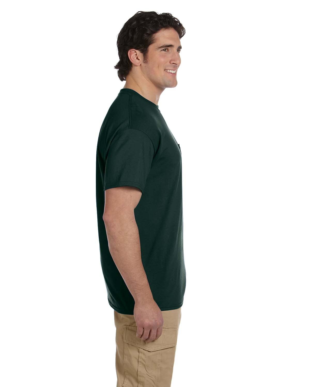 Gildan Men's DryBlend 50 Cotton/50 Poly Pocket T-Shirt 8300 Mens Apparel Shirts & Tops