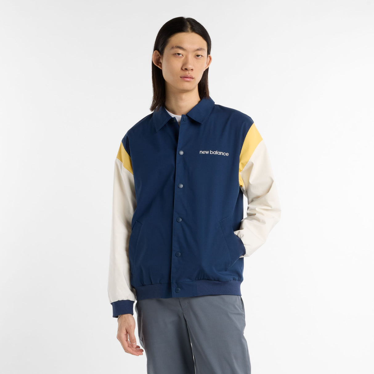 New Balance Men's Athletics Varsity Jacket Mens Apparel Jackets & Vests
