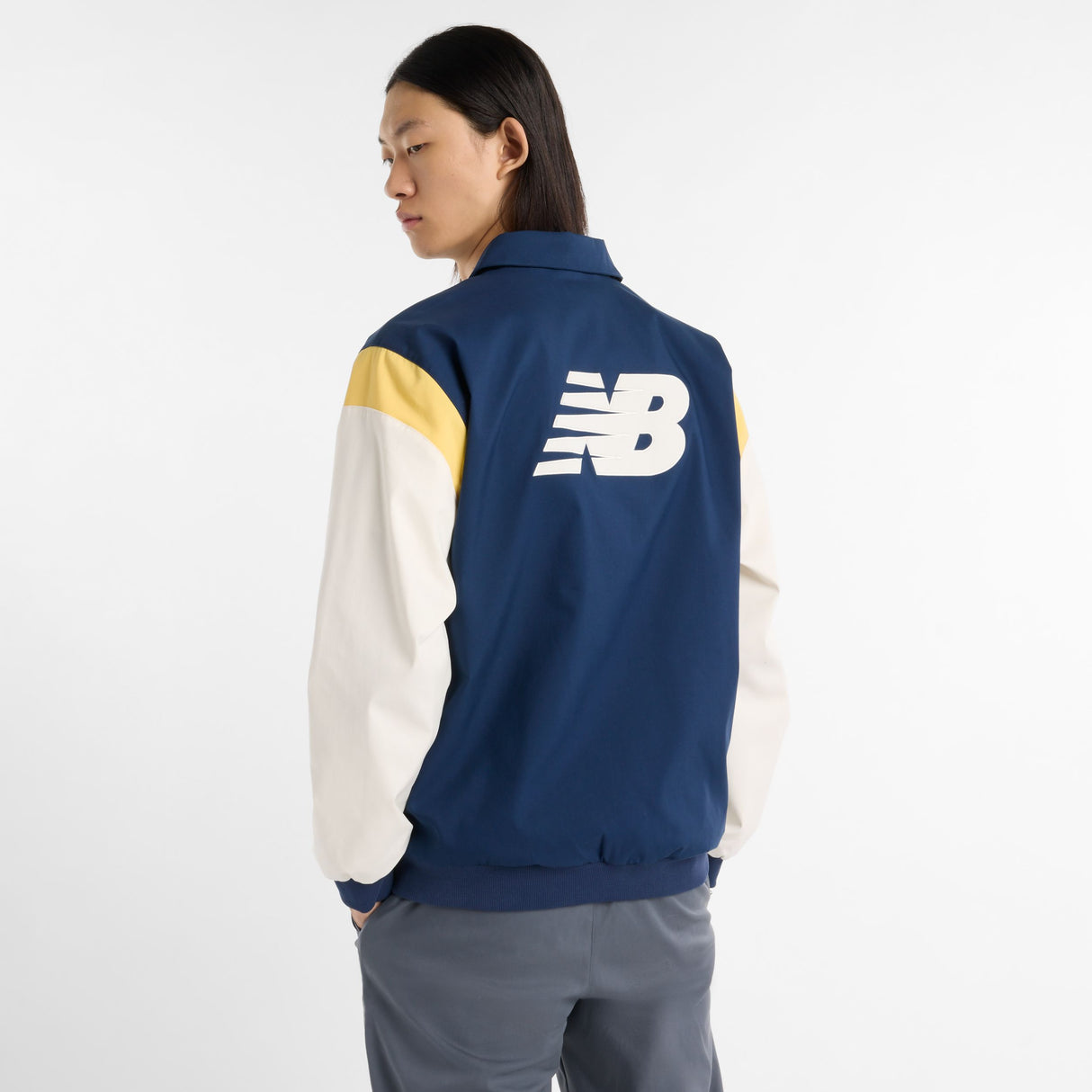 New Balance Men's Athletics Varsity Jacket Mens Apparel Jackets & Vests