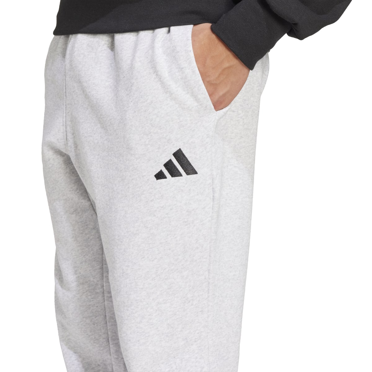 adidas Men's Essentials Fleece Regular Tapered Joggers (Tall)-4