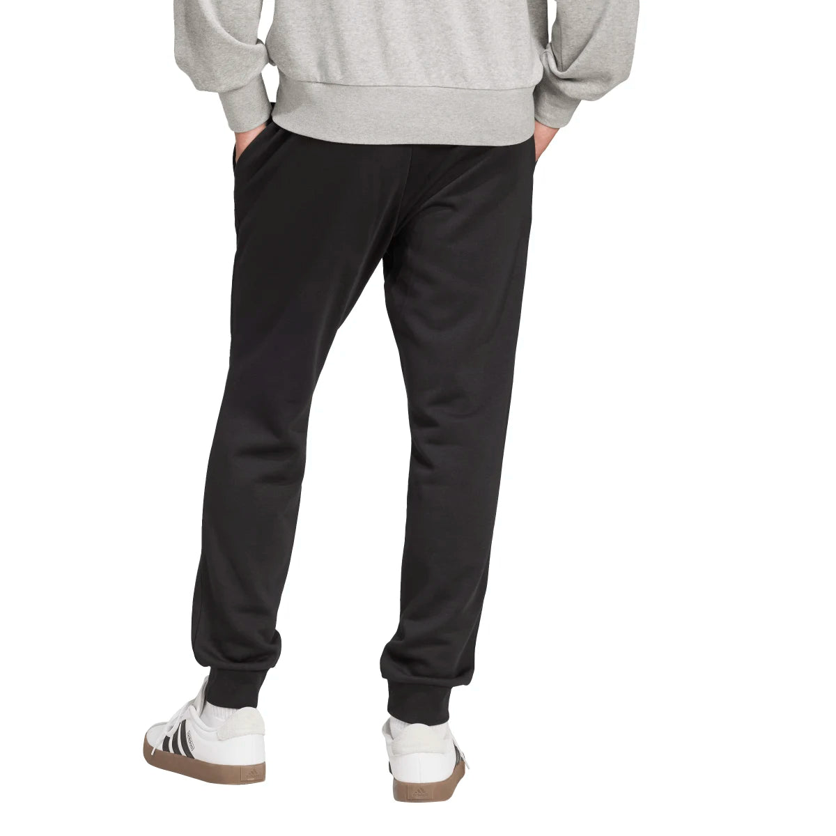 adidas Men's Essentials Fleece Regular Tapered Joggers (Tall)-2