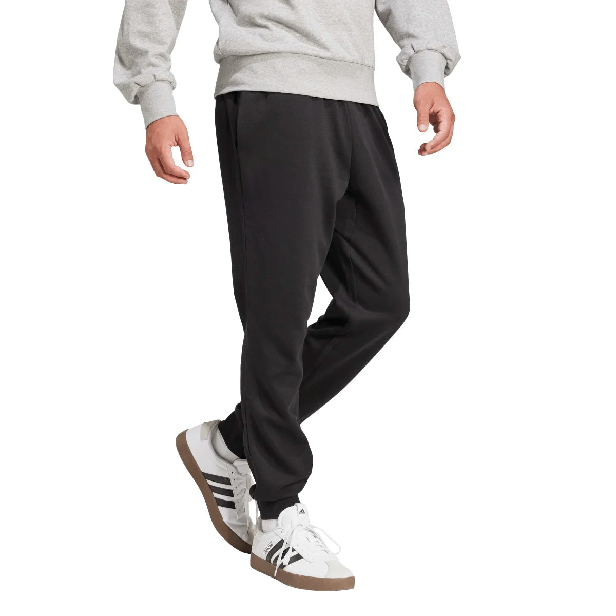 adidas Men's Essentials Fleece Regular Tapered Joggers Tall Mens Apparel Pants & Sweatpants