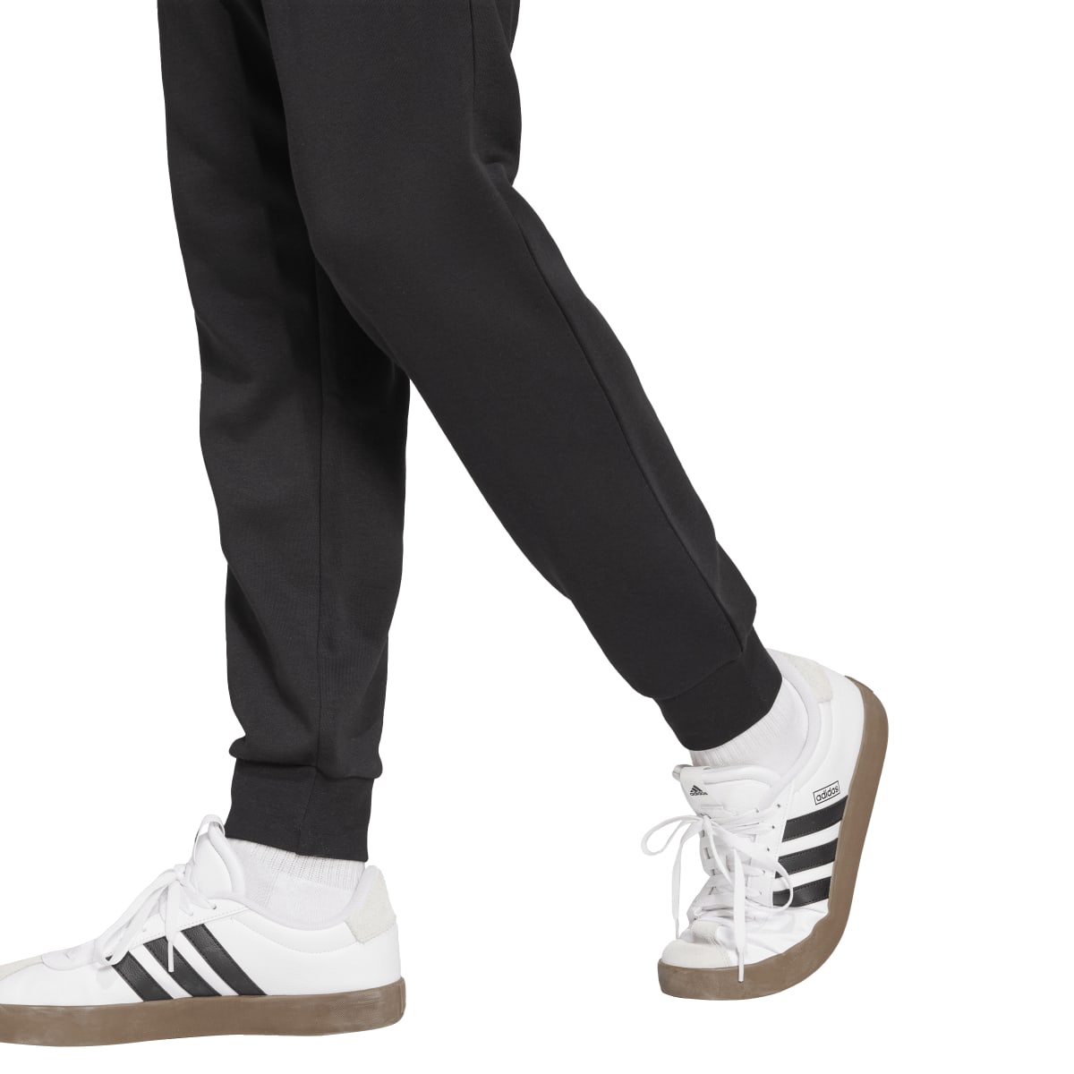 adidas Men's Essentials Fleece Regular Tapered Joggers (Tall)-4