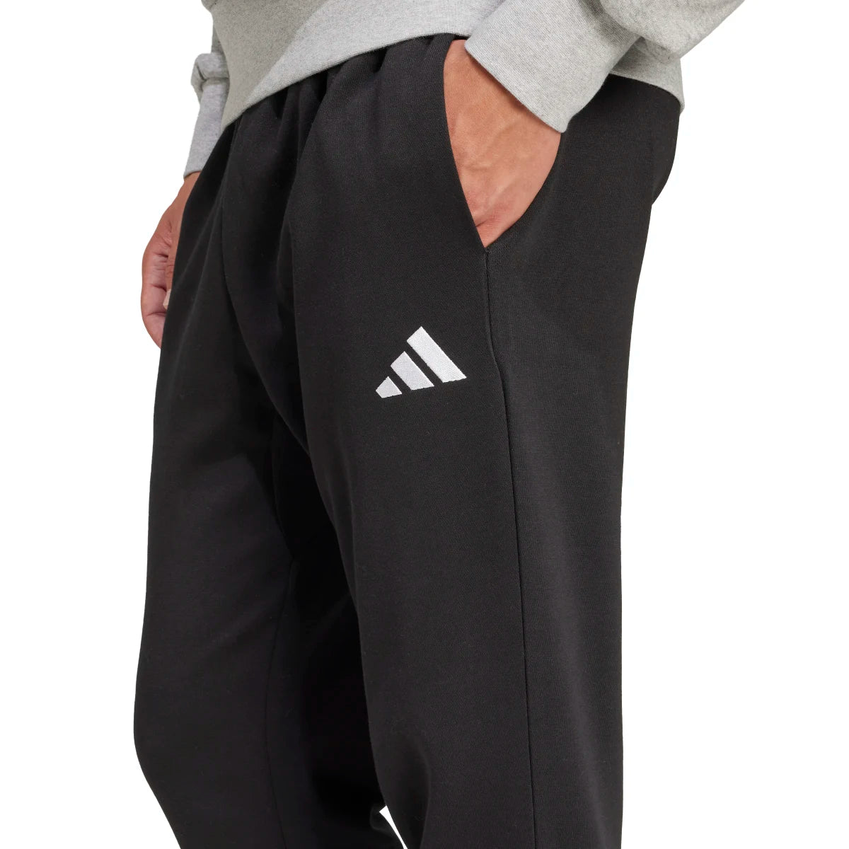 adidas Men's Essentials Fleece Regular Tapered Joggers (Tall)-5
