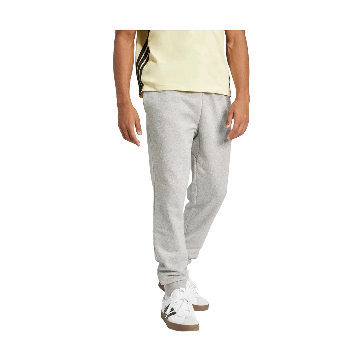 adidas Men's Essentials Fleece Regular Tapered Joggers (Tall)-3
