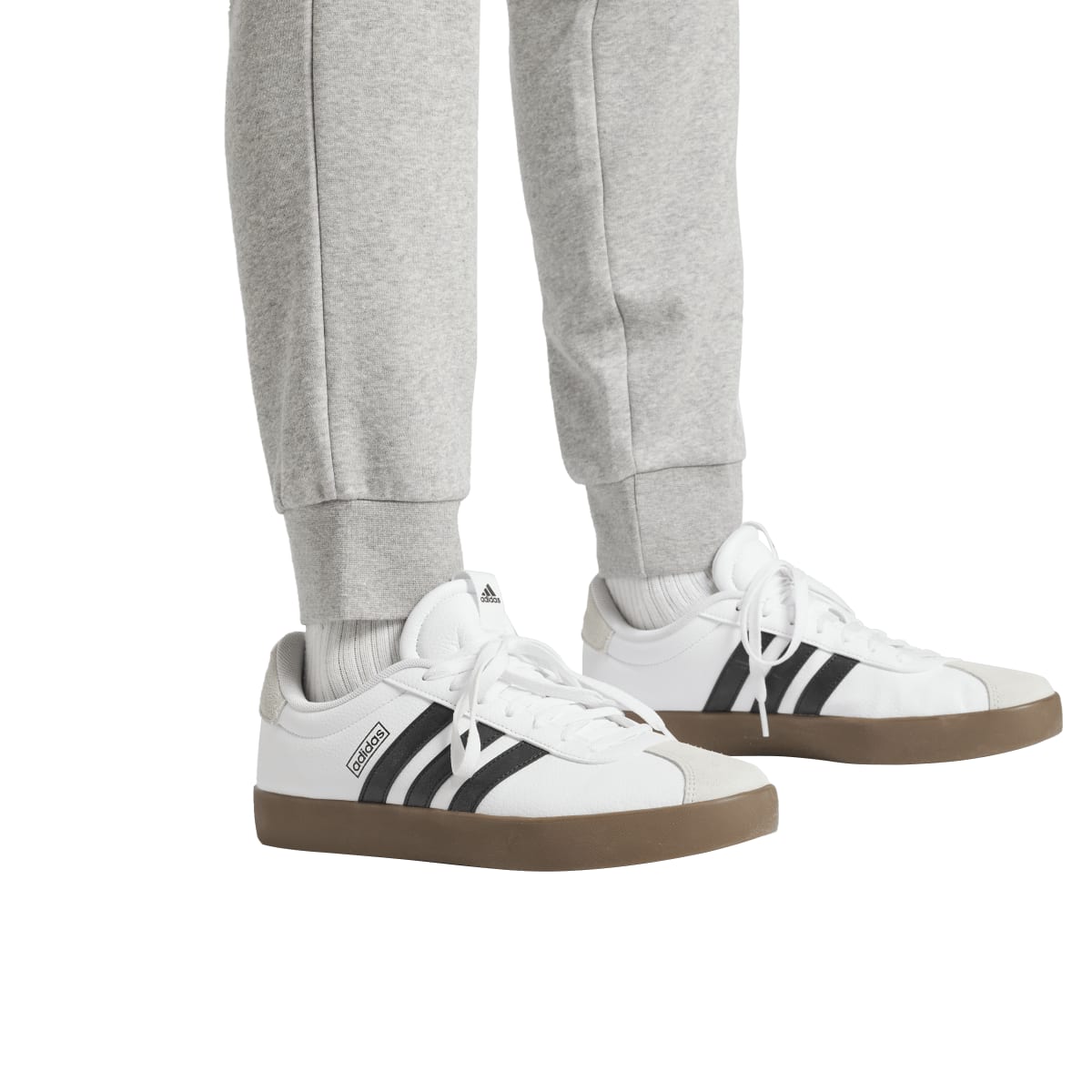 adidas Men's Essentials Fleece Regular Tapered Joggers (Tall)-4