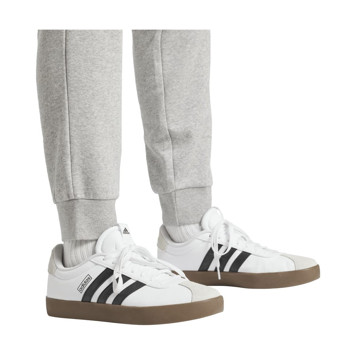 adidas Men's Essentials Fleece Regular Tapered Joggers (Tall)-4