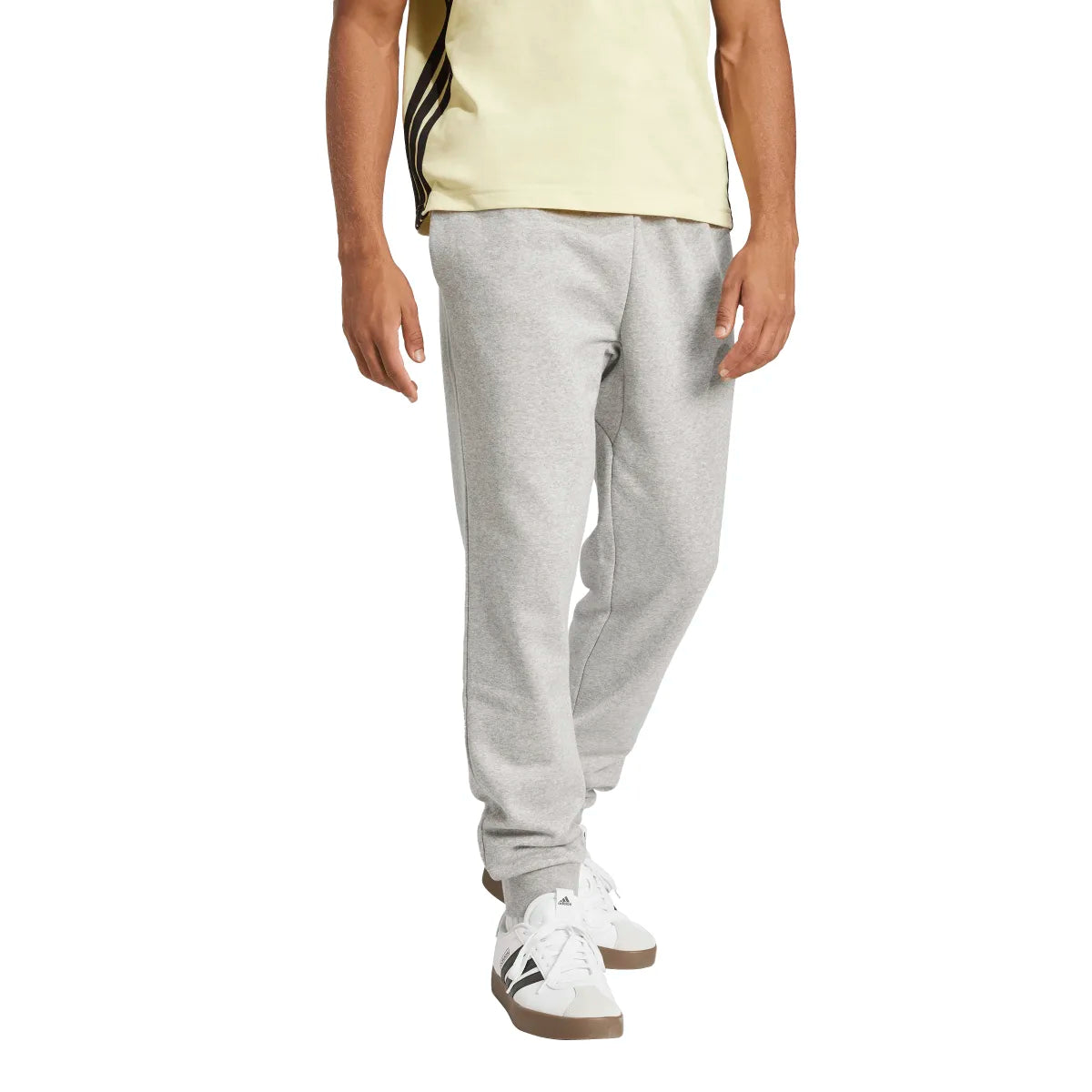 adidas Men's Essentials Fleece Regular Tapered Joggers Tall Mens Apparel Pants & Sweatpants