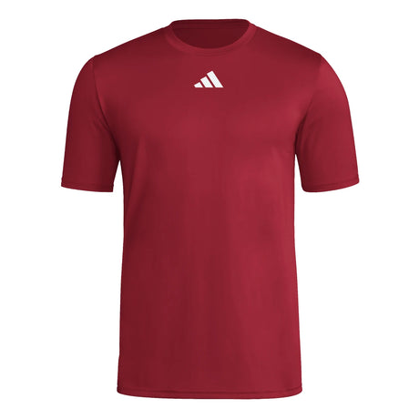 adidas Men's Short Sleeve Pregame Tee Mens Apparel Shirts & Tops