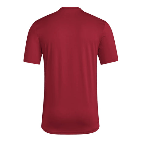 adidas Men's Short Sleeve Pregame Tee Mens Apparel Shirts & Tops