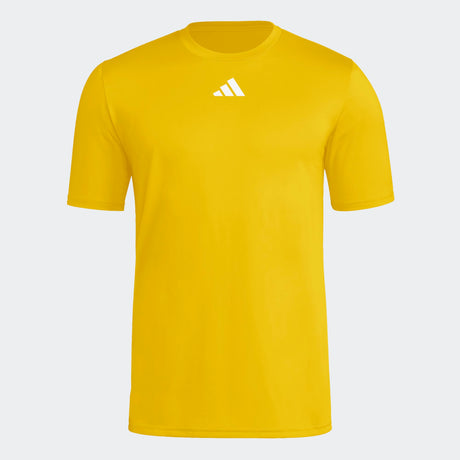 adidas Men's Short Sleeve Pregame Tee Mens Apparel Shirts & Tops