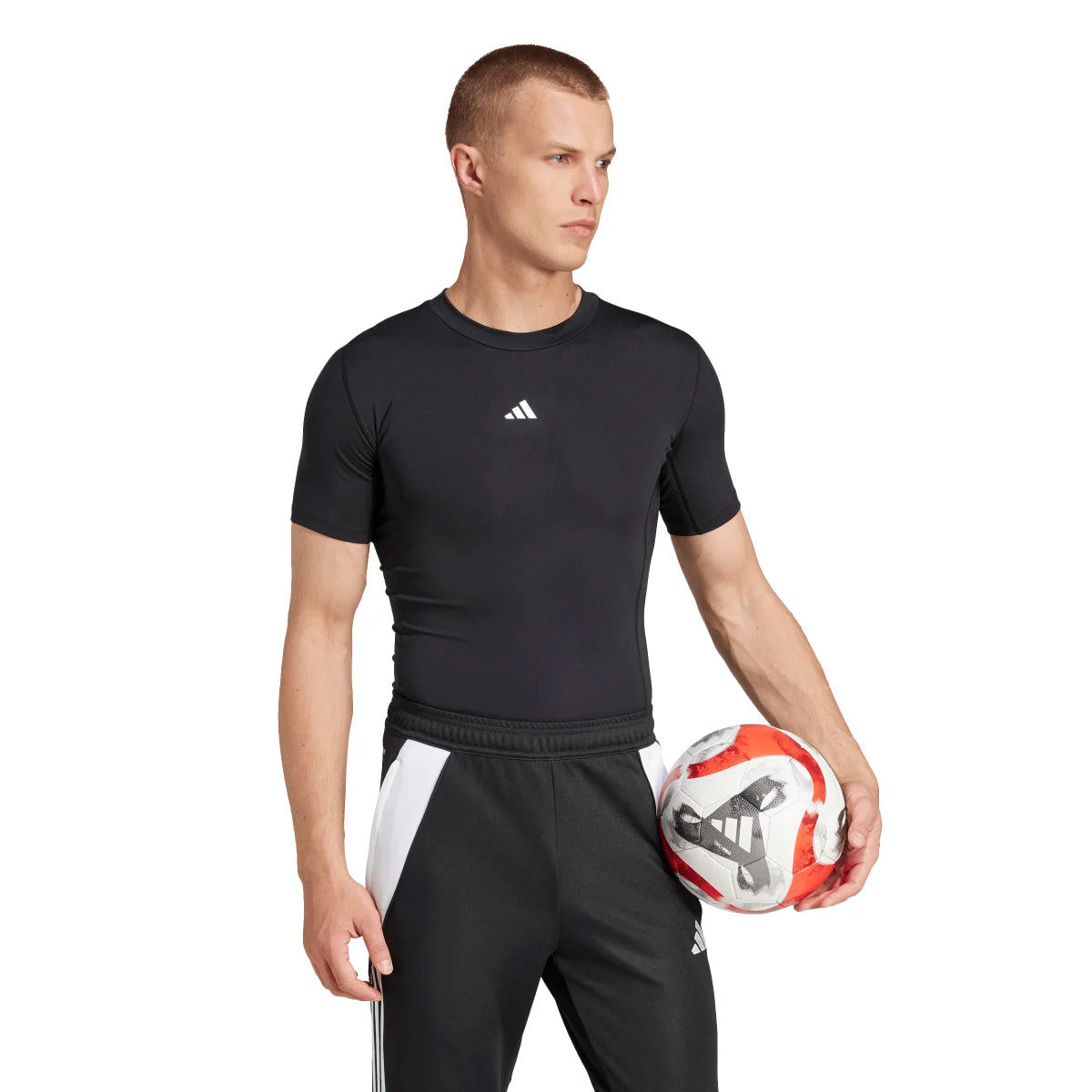 adidas Men's Techfit Soccer Training T-Shirt Mens Apparel Shirts & Tops