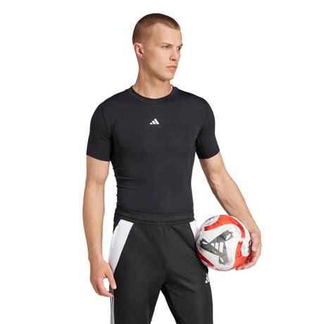 adidas Men's Techfit Soccer Training T-Shirt Mens Apparel Shirts & Tops