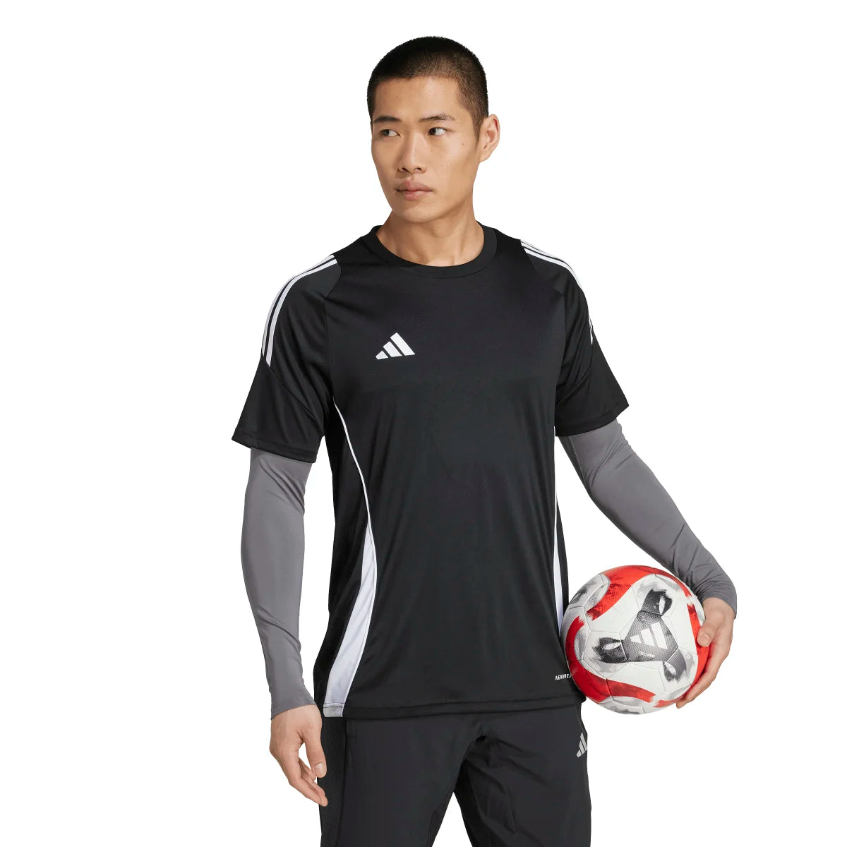 adidas Men's Techfit Aeroready Long-Sleeve Training T-Shirt Soccer Uniforms & Apparel All