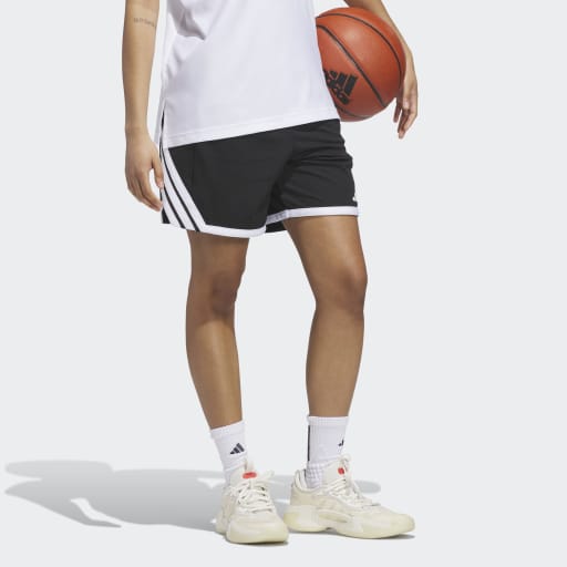 adidas Women's Everyday Pro Reversible Basketball Shorts (Tall)-3