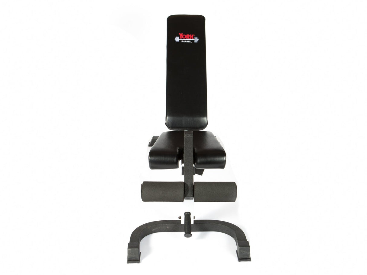 York FTS FID Adjustable Bench Press w/ Foot Hold-down Exercise & Wellness Gym Equipment