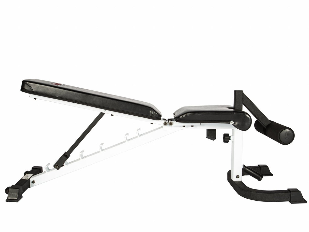 York FTS FID Adjustable Bench Press w/ Foot Hold-down Exercise & Wellness Gym Equipment