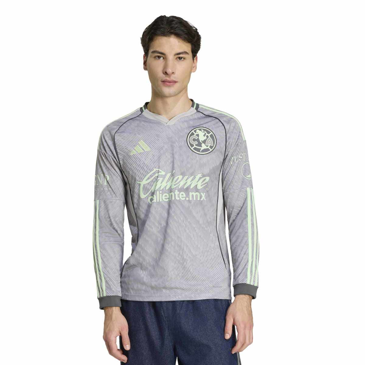 adidas Men's Club America 25/26 Third Jersey Long Sleeve-1