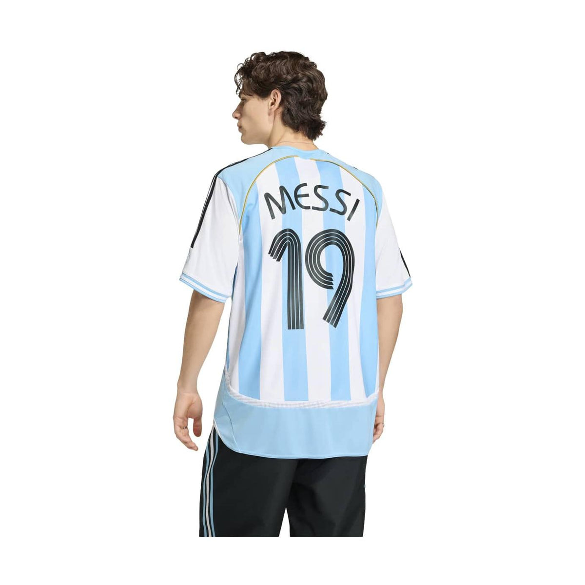 adidas Men's Argentina Home 2006 Messi Jersey-4