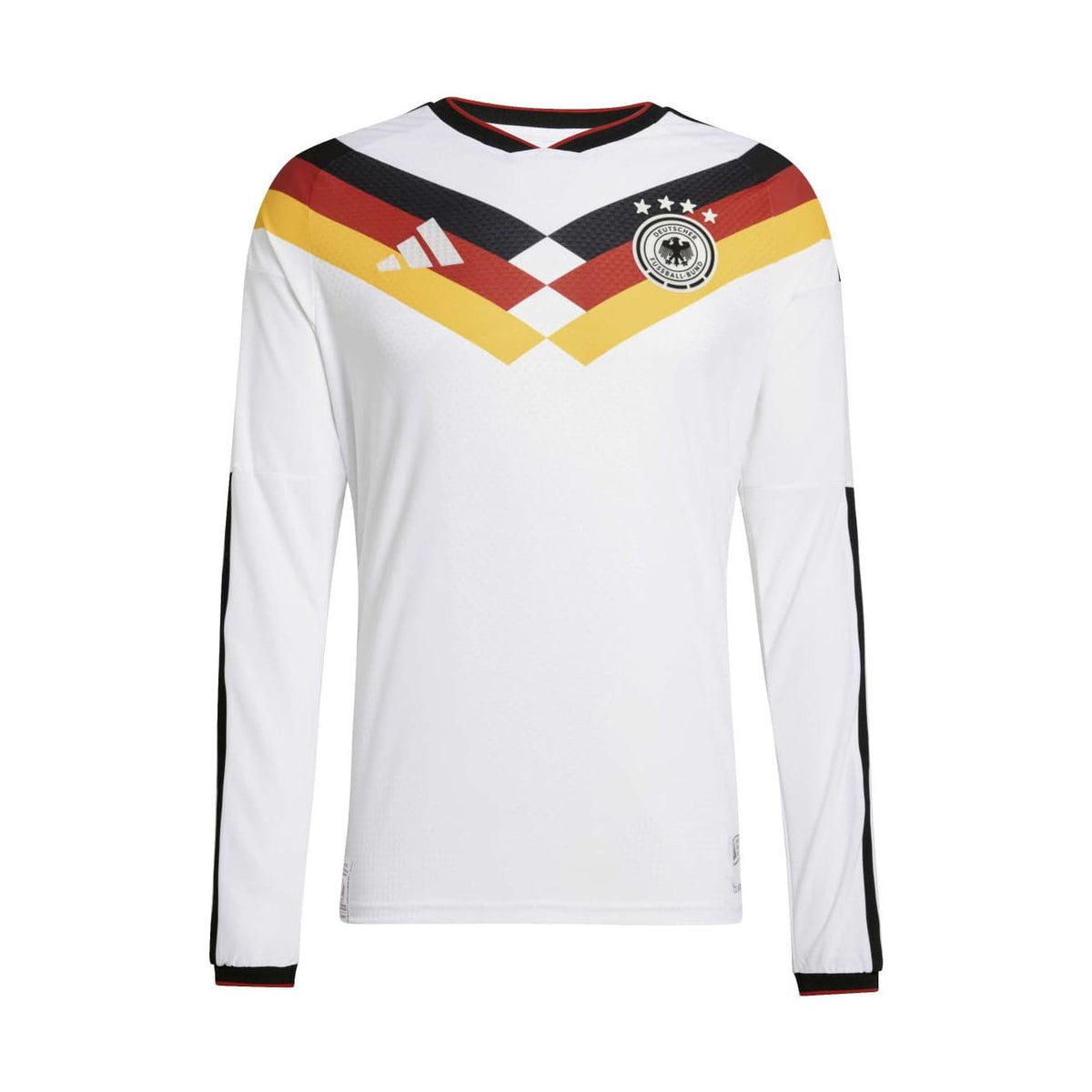 adidas Men's Germany 26 Home Authentic Long Sleeve Jersey-1