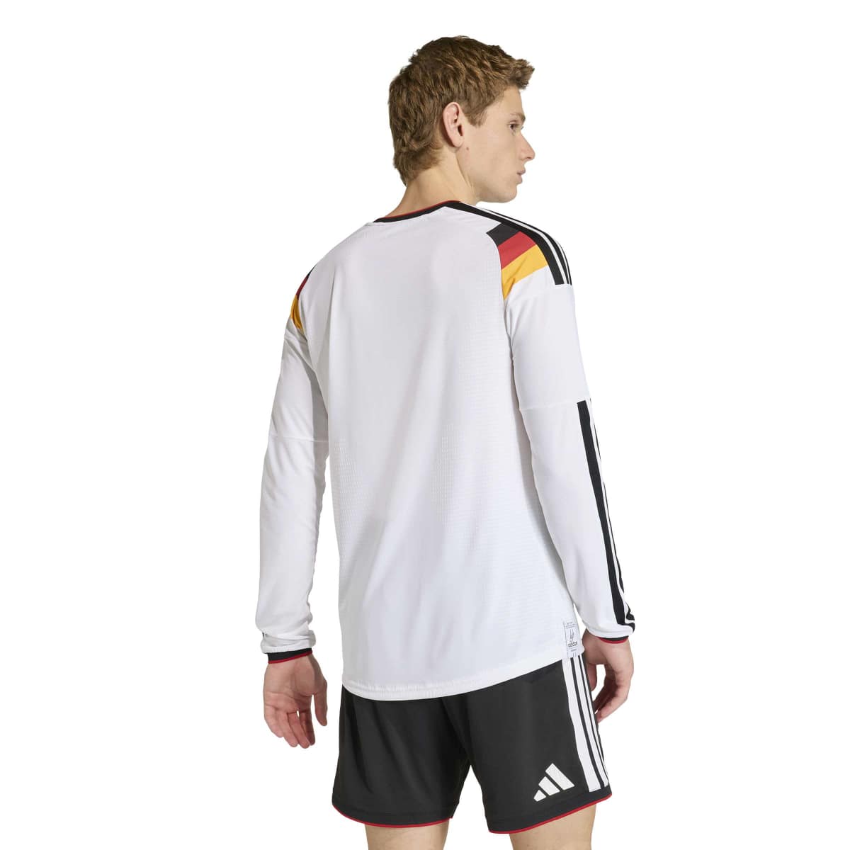 adidas Men's Germany 26 Home Authentic Long Sleeve Jersey-4