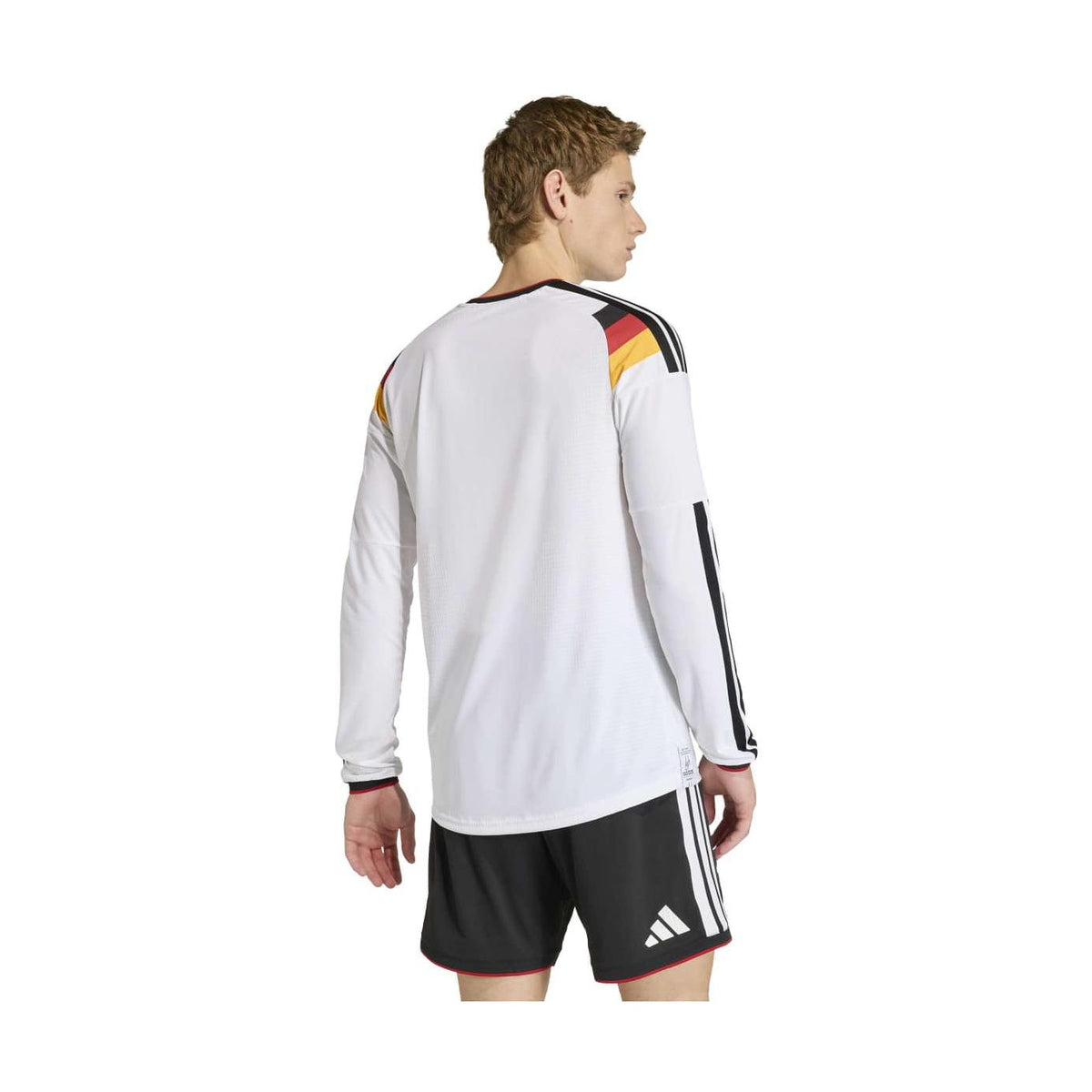 adidas Men's Germany 26 Home Authentic Long Sleeve Jersey-4