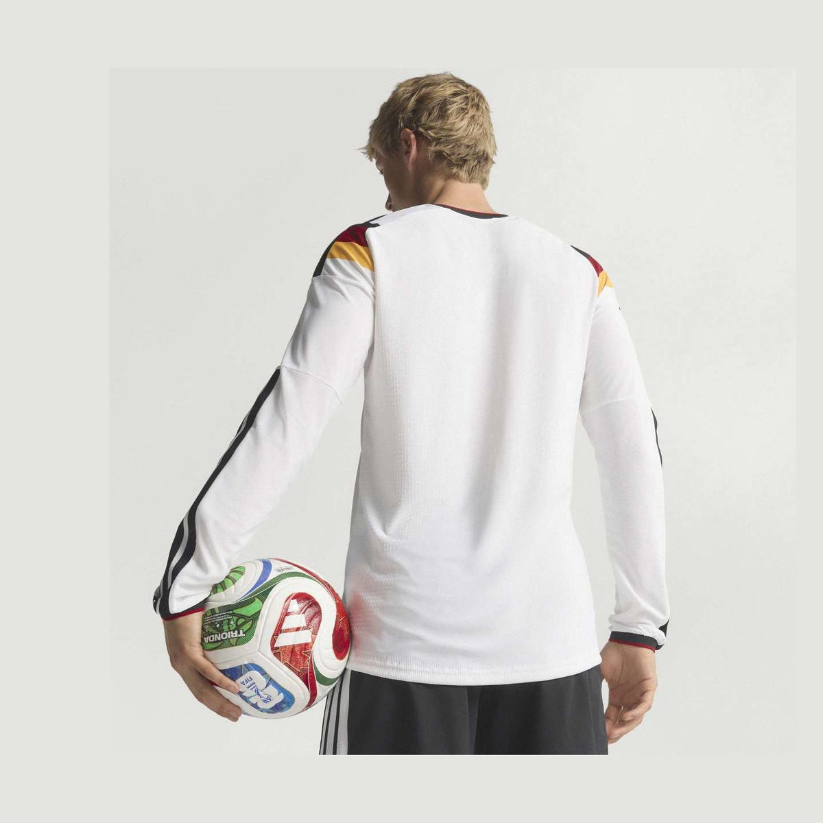 adidas Men's Germany 26 Home Authentic Long Sleeve Jersey-9