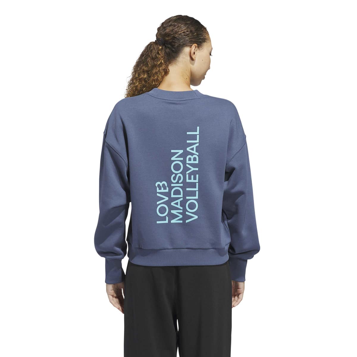 adidas Women's LOVB City Graphics Pullover Crew-4