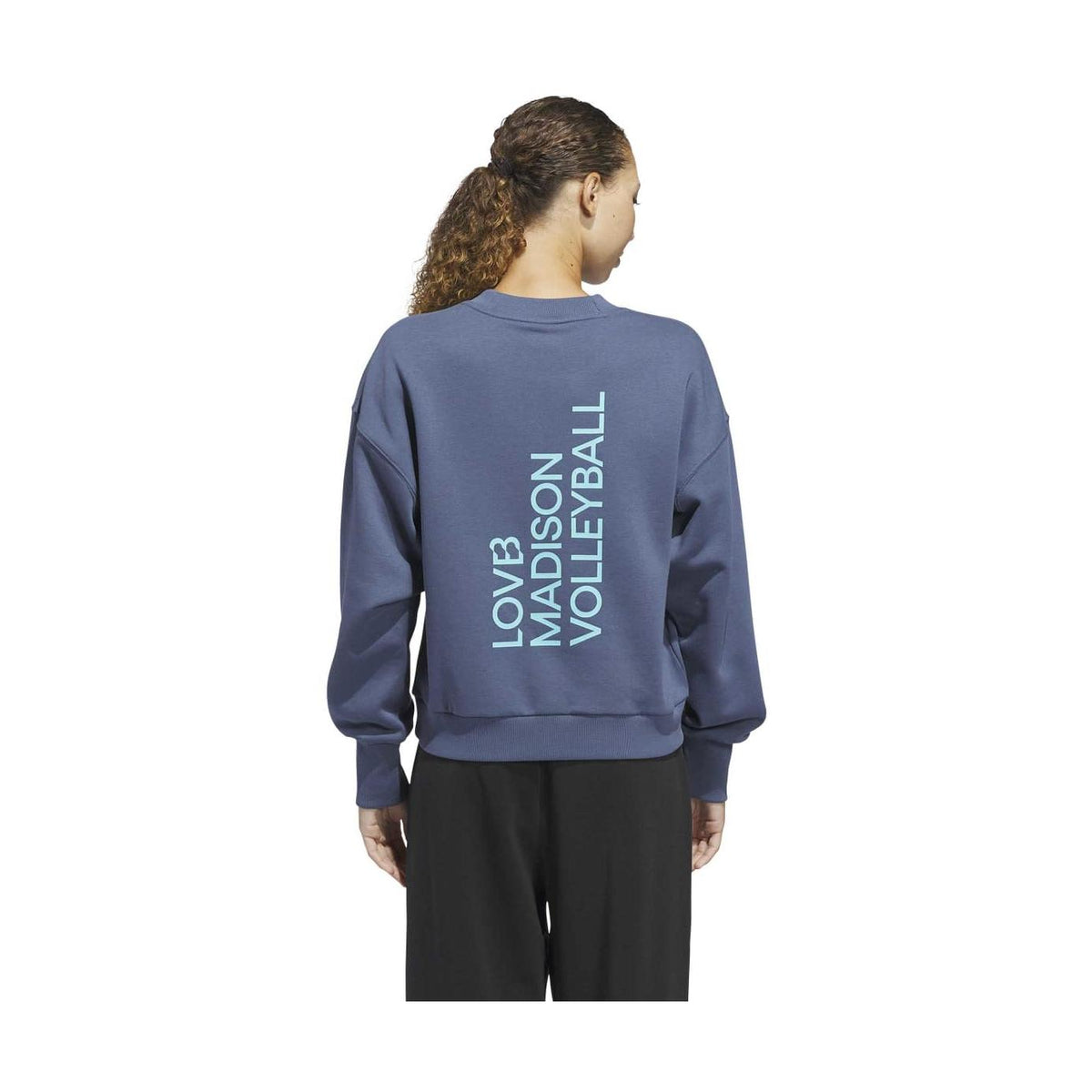 adidas Women's LOVB City Graphics Pullover Crew-4
