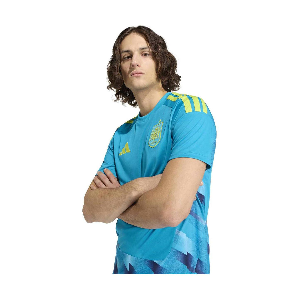 adidas Men's Spain 26 Home Goalkeeper Jersey-6