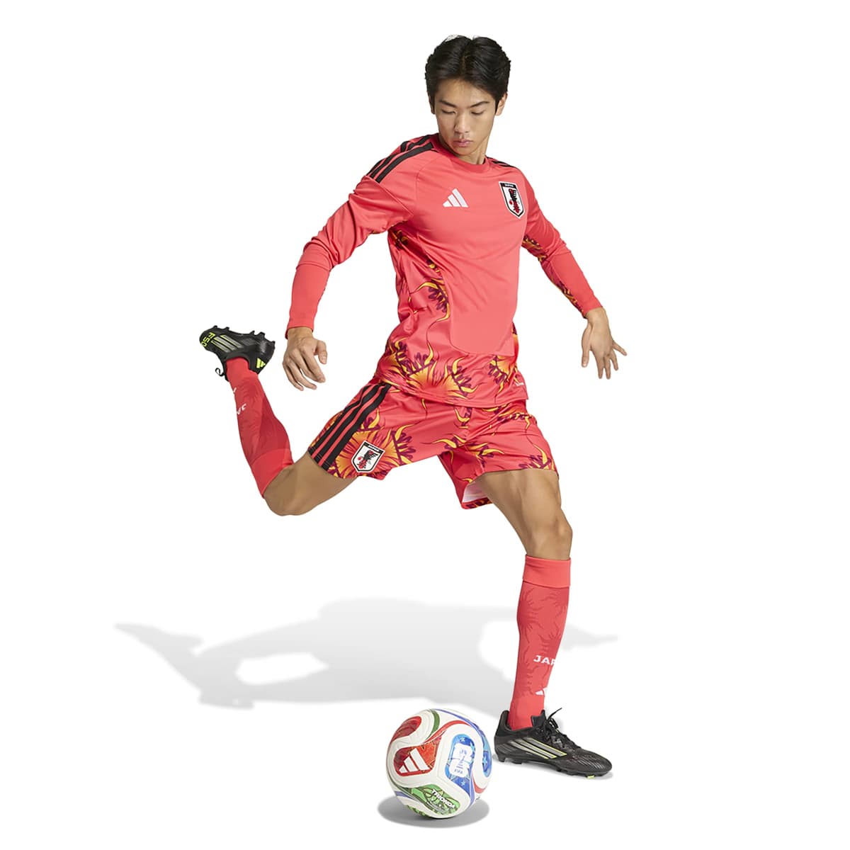 adidas Men's Japan 26 Home Long Sleeve Goalkeeper Jersey -3