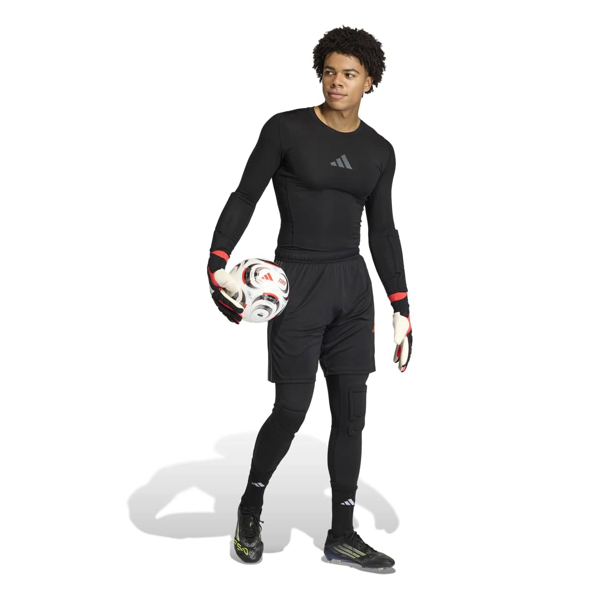 adidas Men's Padded Goalkeeper Baselayer Longsleeve-3