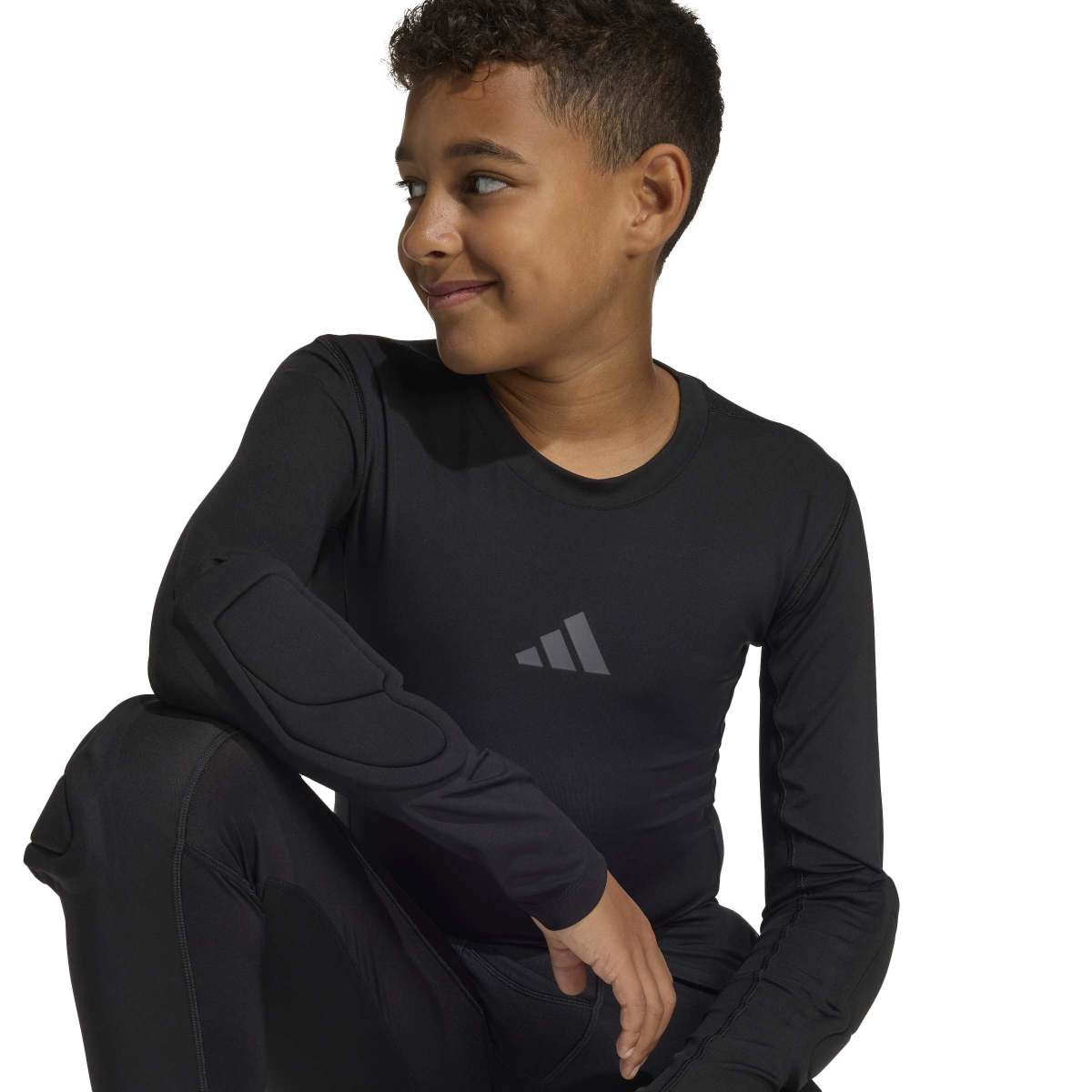 adidas Youth Padded Long Sleeve Goalkeeper Baselayer-5