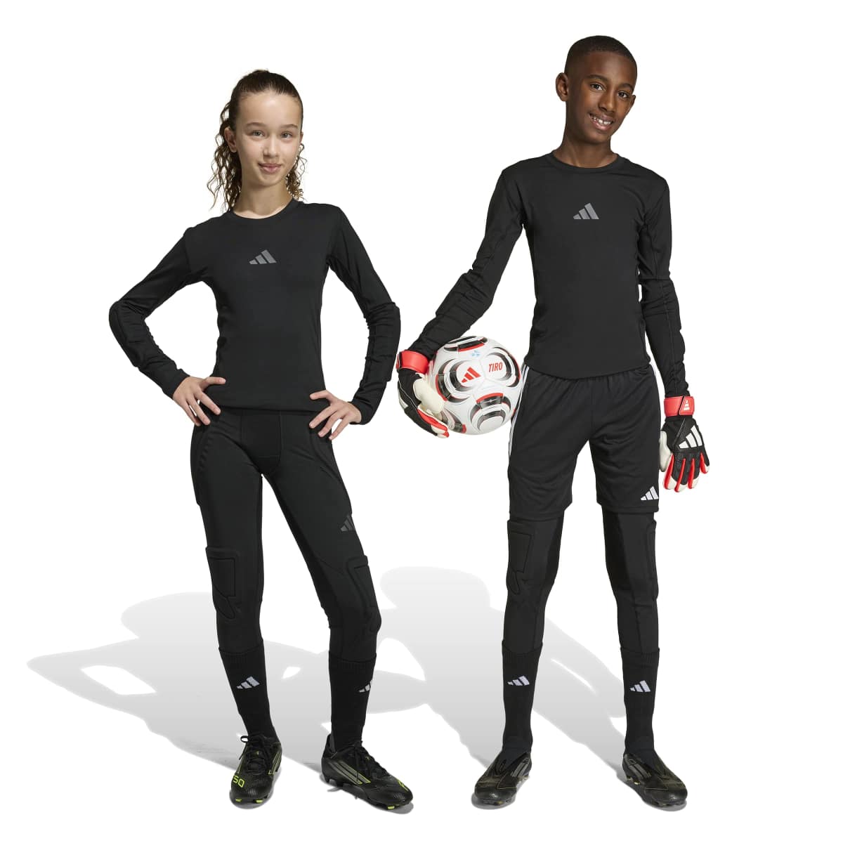 adidas Youth Padded Goalkeeper Baselayer Long Tight-7