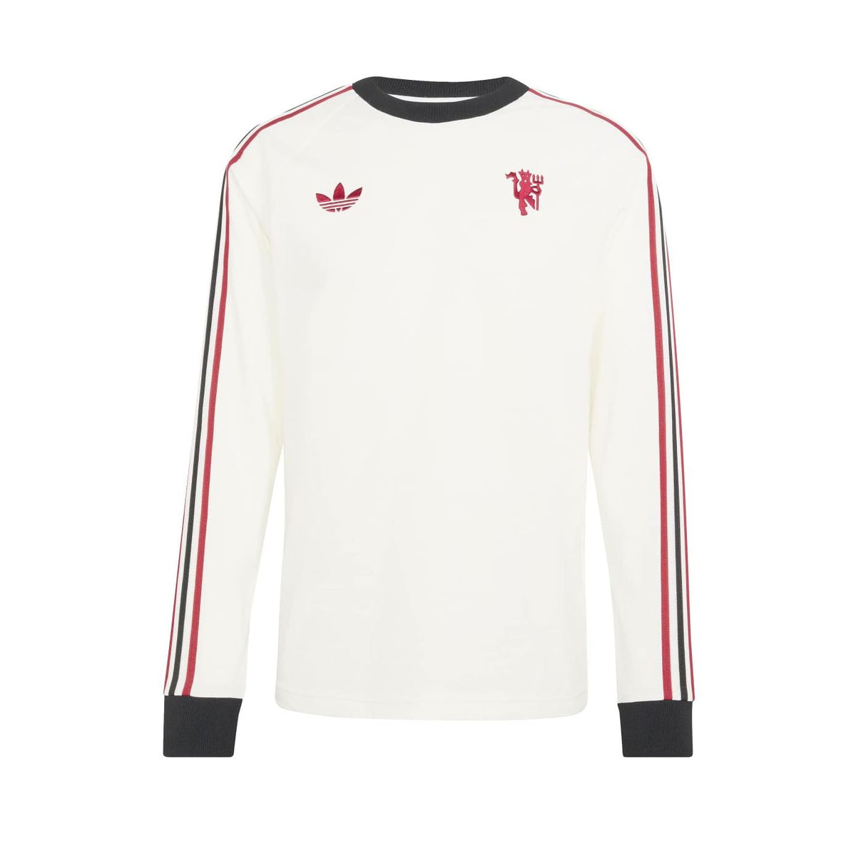 adidas Men's Manchester United Originals Long Sleeve T-Shirt-1