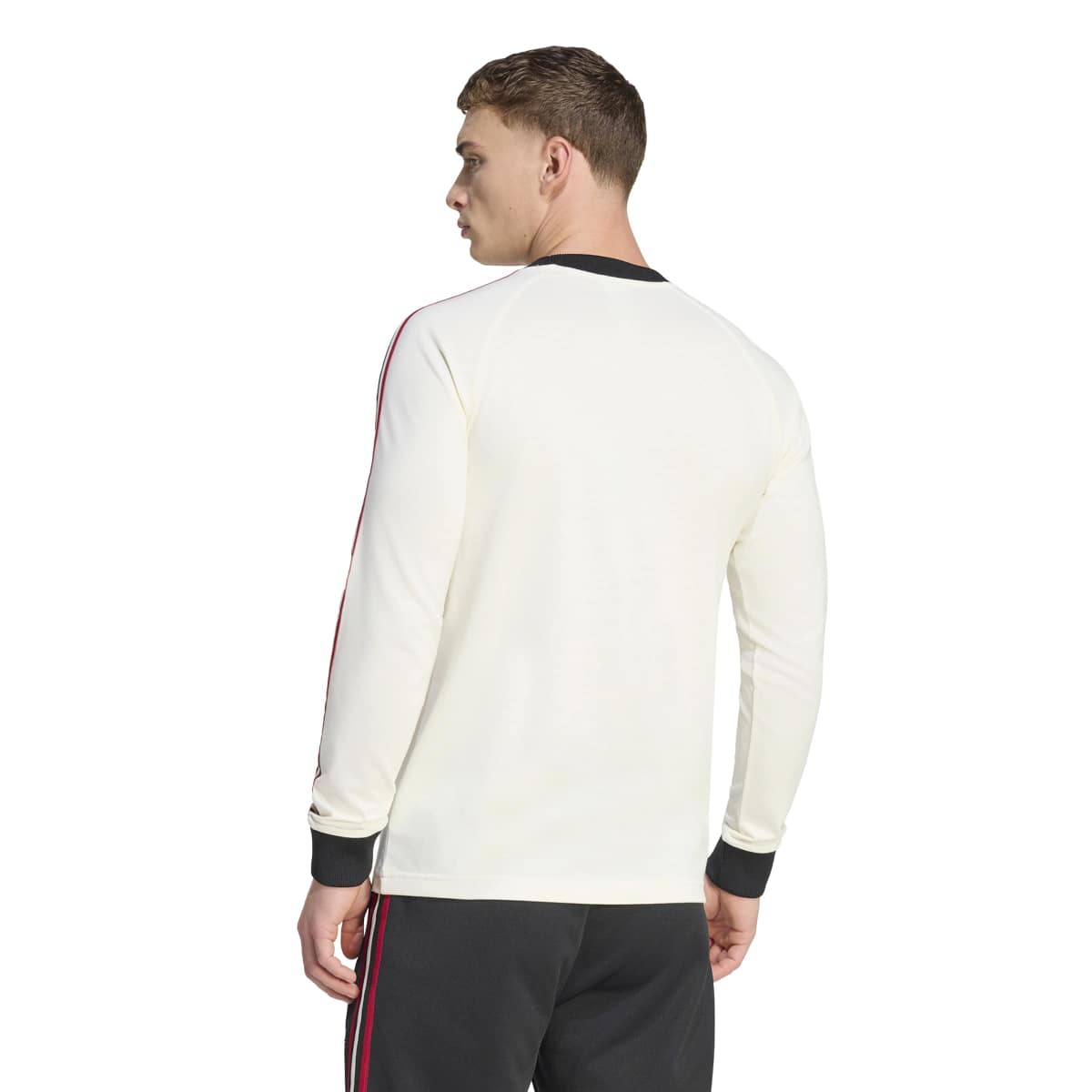 adidas Men's Manchester United Originals Long Sleeve T-Shirt-3