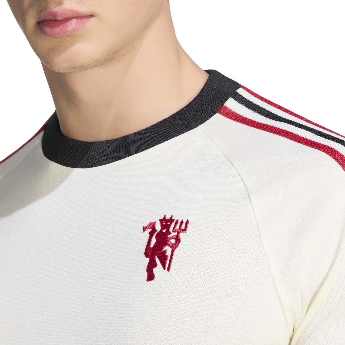 adidas Men's Manchester United Originals Long Sleeve T-Shirt-6